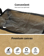 Slimbridge 3PCS Camping Canvas Storage Bags Adventure Portable Caravan Organiser