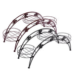 Levede Plant Stand Outdoor Indoor Metal Flower Pots Rack Corner Planter Shelf