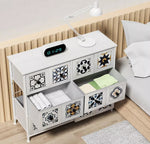Levede 6 Chest of Drawers Storage Cabinet Tower Retro Dresser Vintage White