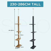 Pawz Cat Tree Scratching Post Scratcher Tower Condo House Furniture High  Ceilin