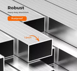 Traderight Multi Purpose Ladder Aluminium Folding Platform Extension Step 4.7M