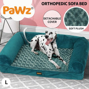 Pawz Pet Bed Orthopedic Sofa Dog Beds Bedding Warm Mattress Cushion Pillow XXL