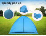 Mountview Pop Up Tent Beach  Camping Tents 2-3 Person Hiking Portable Shelter