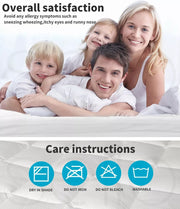 Dreamz Mattress Topper Pillowtop 1000GSM Bamboo Underlay Protector Pad King
