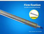 Drawer Slides/ Runners Locking Heavy Duty Undermount Ball Bearing Soft Close 48