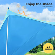 Beach Tent Cabana Camping Canopy Family Sun Shade Shelter Windproof Carry Bag