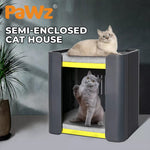 Pawz Cat House Pet Kitten Memory Foam Mat Calming Bed Kennel Soft Cabinet Indoor
