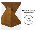 Levede Side Table Coffee Terrazzo Magnesia Concrete Stool Stand Outdoor
