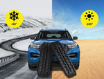 Manan 2x 4WD Recovery Tracks Boards Car Recovery Kits Tools Sand Snow Grass 10T