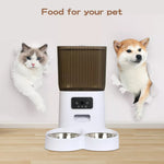 Pawz 5L Auto Pet Feeder Automatic Camera Cat Dog Smart Wi-Fi App Food Dispenser