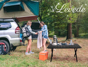 Levede Folding Camping Table Portable Picnic Desk Garden BBQ Outdoor Storage Bag