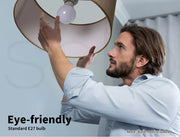 Emitto Modern LED Floor Lamp Reading Light Free Standing Adjustable Marble Base