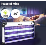 Spector Mosquito Killer 40W Pest Zapper Bug Catcher Trap Electric UV-A Aluminium