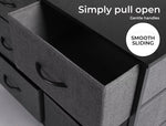 Levede Chest of 5 Drawers Storage Cabinet Dresser Lowboy Organizer TV Stand Unit