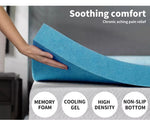 Dreamz Mattress Protector Bamboo Cotton Cover Waterproof /8cm Topper Queen King.