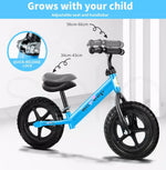 Bopeep Kids Balance Bike Ride On Toys Push Bicycle Children Outdoor Toddler Safe