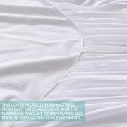Dreamz Mattress Protector Topper Waterproof Fitted Cover Queen King All Size