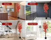 Lambu Artificial Plants Tree Garden Indoor Outdoor Fake Home Decor Maple 180cm