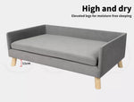Pawz Pet Sofa Bed Dog Warm Soft Lounge Couch Soft Removable Cushion Chair Large