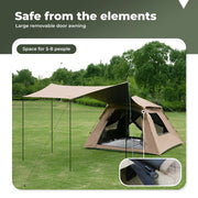 Mountview Instant Pop up Tent Automatic Camping Tarp Canopy 5-8 Person Family