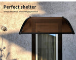 Instahut 1x1.5m Window Door Awning - White