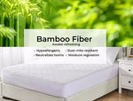 Dreamz Mattress Protector Topper Bamboo Pillowtop Waterproof Cover King Queen
