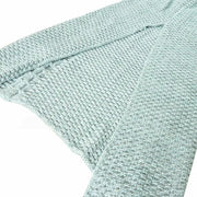 Mermaid Tail Crochet Blanket Sofa Rug Knit Handmade Soft Sleeping Bag Xmas Gifts