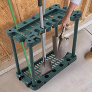 Traderight Garden Farm Shed Garage Tools Storage Rack Handles Organizer Holder