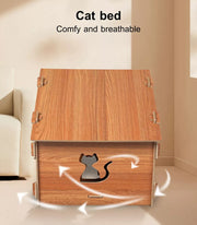 Pawz Cat Scratcher Scratching Board Corrugated Cardboard Scratch Bed Condo House