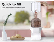 Toque Cereal Dispenser 5.5L Grain Container Dry Food Storage Box Pet Feeder