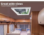 Manan Caravan RV Roof Vent Hatch Skylight Trailer Camper Motorhome 400mmx400mm