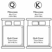 Dreamz Microfibre Quilt Cover Set Duvet Doona Pillow Case Reversible Use AllSize