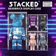 Bearbrick Display Case 400 1000 Pop Mart Acrylic Plastic Storage Box Dustproof