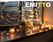 Emitto 52M 500LED Solar String Fairy Light Waterproof Garden Party Outdoor Decor
