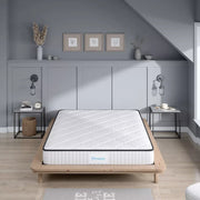 Dreamz Spring Mattress Bed Pocket Tight Top Foam Medium Firm Queen Size 20CM