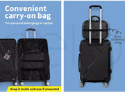 Slimbridge 2PCS Luggage Suitcase Trolley Set Travel TSA Lock Storage Hard Case