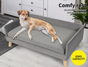 Pawz Pet Sofa Bed Dog Warm Soft Lounge Couch Soft Removable Cushion Chair Large