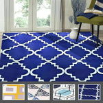 Floor Rugs Morden Area Rug Floor Carpet Mat Living Dining Room Bedroom Non-Slip