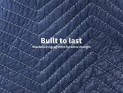 Traderight Moving Blanket Furniture Protection Quilted Removalist 1.8MX3.4M 5PCS