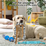 PaWz Dog Chew Toys Squeaky Teething Toys 6 Styles Puppy Pet Rope Plush Toy