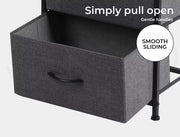 Levede Storage Cabinet Chest of 2 Drawers Tower Bed Sofa Side End Table Dresser