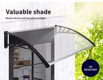 Mountview Window Door Awning Outdoor Canopy UV Patio Rain Cover DIY 1M X 1.5M
