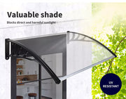 Mountview Window Door Awning Outdoor Canopy UV Patio Rain Cover DIY 1M X 1.5M