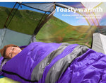 Mountview Sleeping Bag Single Bags Outdoor Camping Hiking Thermal -10℃ Tent