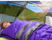 Mountview Sleeping Bag Single Bags Outdoor Camping Hiking Thermal -10℃ Tent