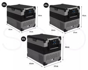 Spector Camping Fridge Freezer 35/45/55L Portable Fridges Car Cooler 12/24/240V
