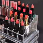 Makeup Organiser Cosmetic Acrylic Storage Organiser Box Jewellery 7/8/10 Drawers