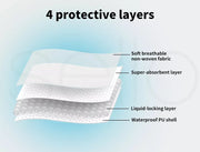 Pawz 2x/4x Washable Pet Dog Training Pads Pee Puppy Reusable Cushion Sofa Cover