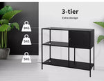 Console Table Hallway Side Entry Hall Display Shelf Furniture Desk Storage Metal