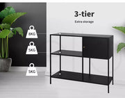 Console Table Hallway Side Entry Hall Display Shelf Furniture Desk Storage Metal